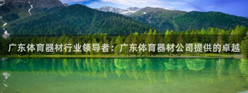 星欧娱乐发7O777：广东体育器材行业领导者：广东体