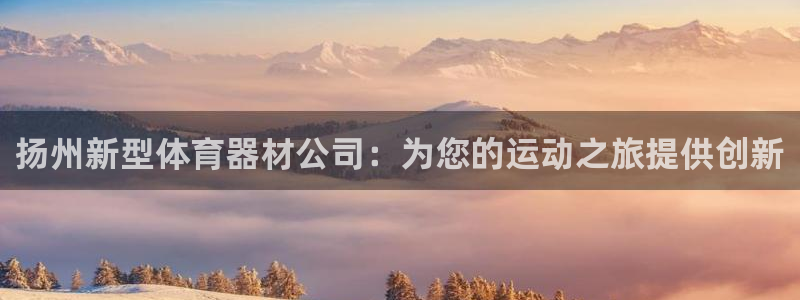 星欧娱乐挂机教程下载：扬州新型体育器材公司：为您的运