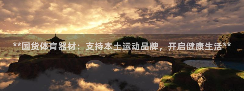 星欧娱乐平台：**国货体育器材：支持本土运动品牌，开