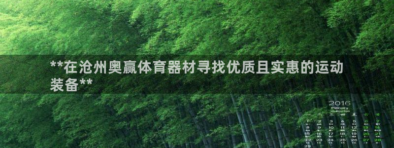 星欧娱乐属于什么档次的公司：**在沧州奥赢体育器材寻