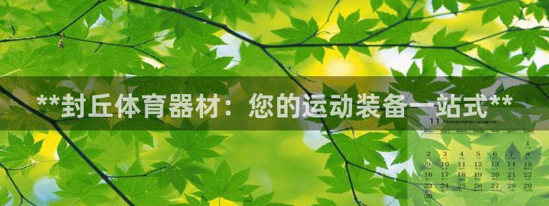 星欧娱乐是正规品牌吗：**封丘体育器材：您的运动装备