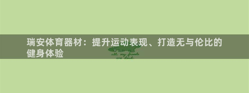 星欧娱乐公司怎么样：瑞安体育器材：提升运动表现、打造