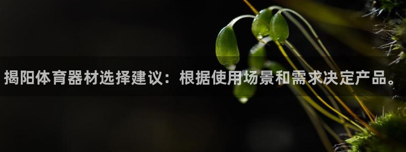 星奥娱乐艺人：揭阳体育器材选择建议：根据使用场景和需求决定产